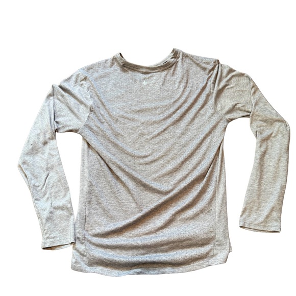 Nike Element Dri-FIT Running Crew Gray Men’s Medium Long Sleeve - Picture 2 of 7